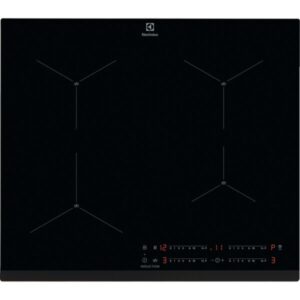 Plita incorporabila Electrolux EIS62443, Inductie, 4 zone gatit, Touch control, Conectivitate hota, 60 cm, Negru