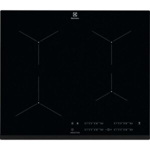Plita incorporabila Electrolux EIT61443B, Inductie, 4 zone de gatit, Touch control, 60 cm, Sticla neagra