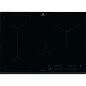 Plita incorporabila Electrolux EIV734, Inductie, 4 zone de gatit, Touch control, 71 cm, Sticla neagra